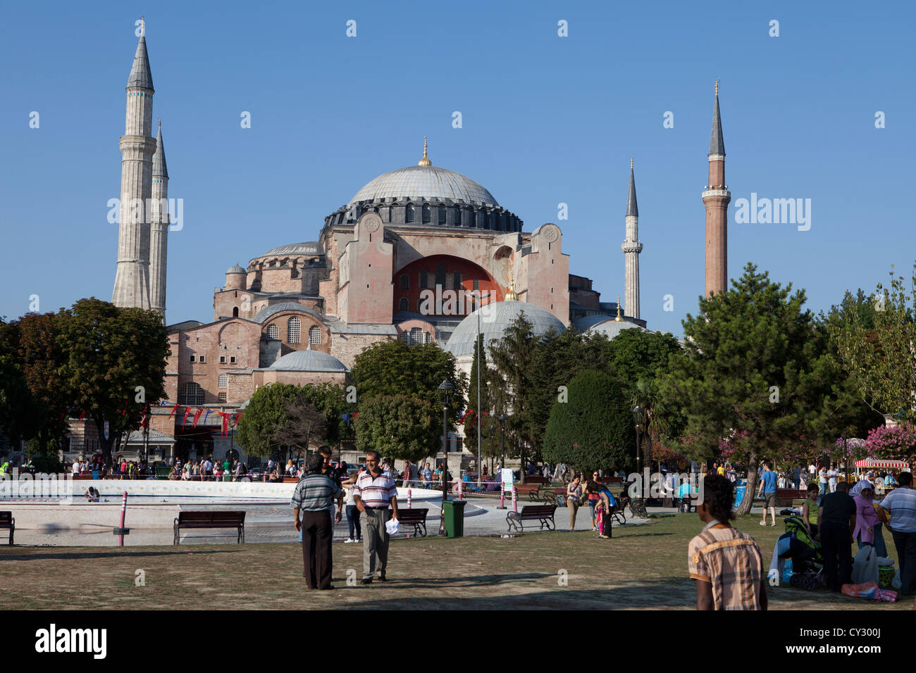 Hagia Sophia (Aya Sophia) in Istanbul Foto Stock