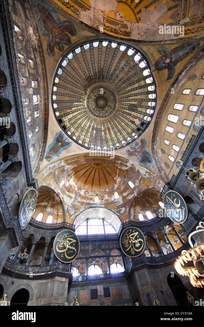 Hagia Sophia (Aya Sophia) in Istanbul Foto Stock