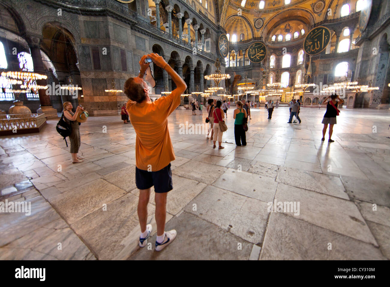 Hagia Sophia (Aya Sophia) in Istanbul Foto Stock
