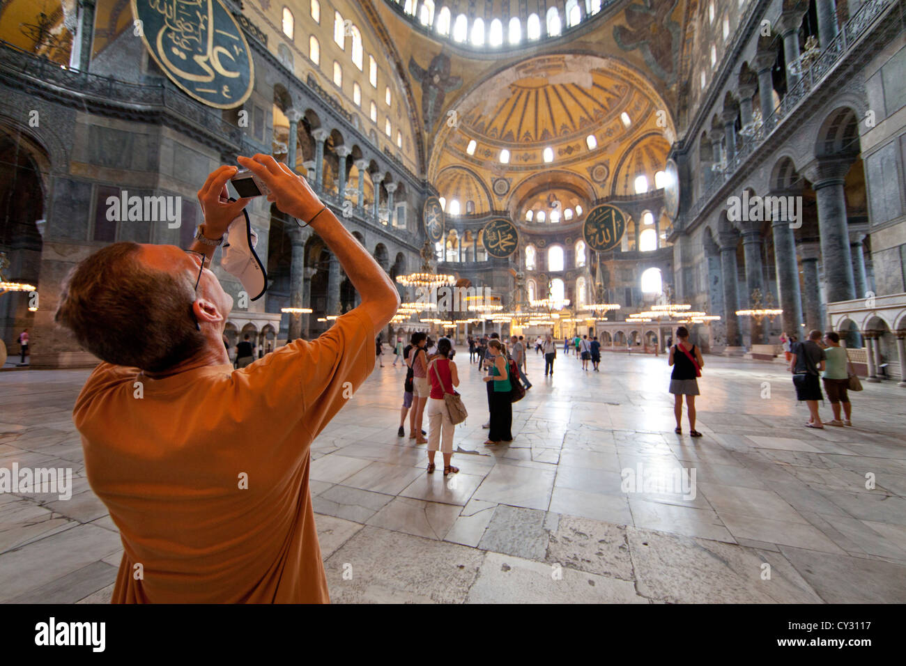 Hagia Sophia (Aya Sophia) in Istanbul Foto Stock
