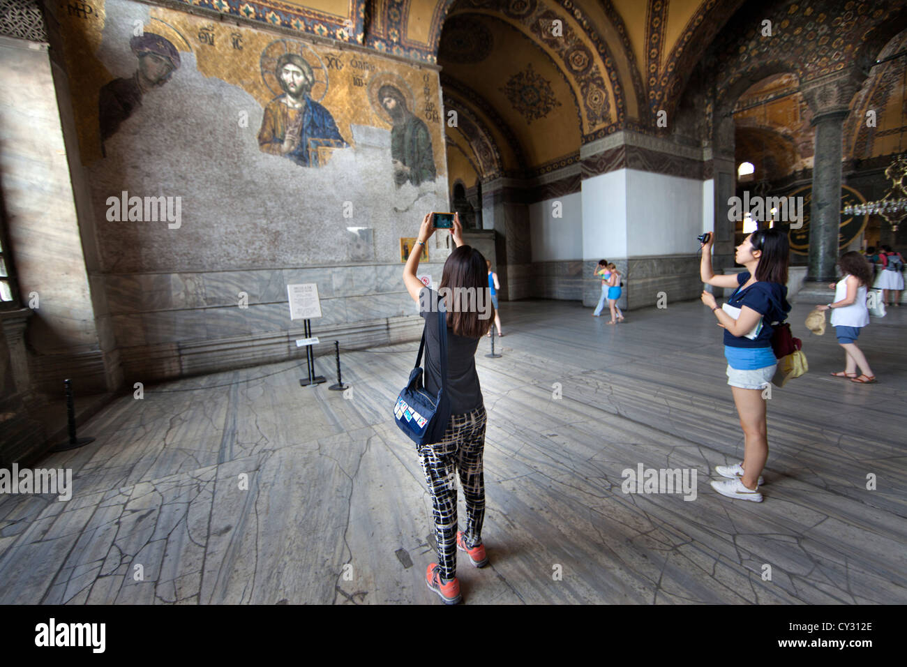 Hagia Sophia (Aya Sophia) in Istanbul Foto Stock
