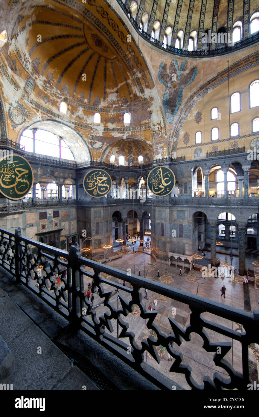 Hagia Sophia (Aya Sophia) in Istanbul Foto Stock