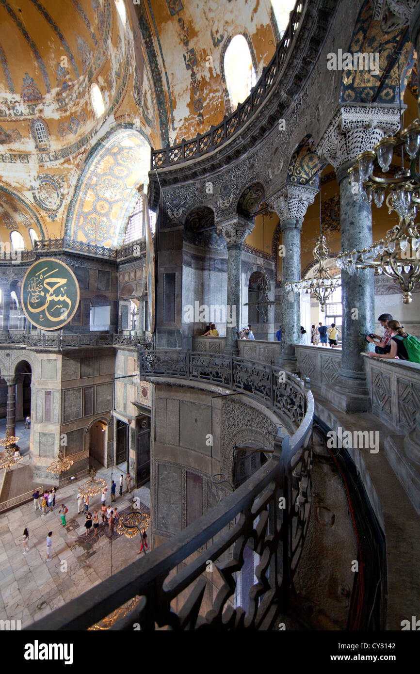 Hagia Sophia (Aya Sophia) in Istanbul Foto Stock