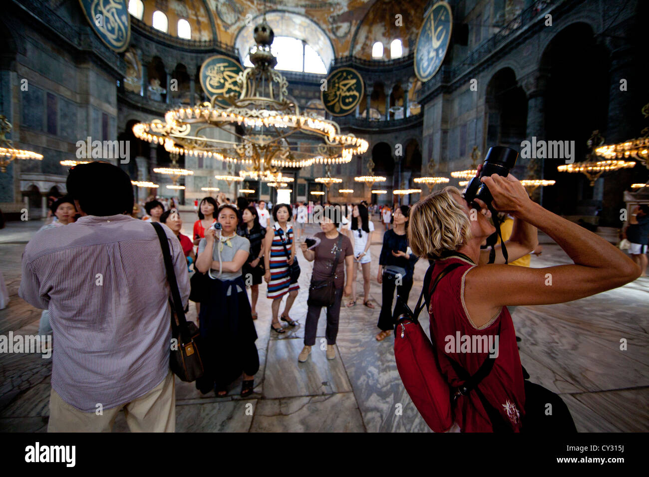 Hagia Sophia (Aya Sophia) in Istanbul Foto Stock
