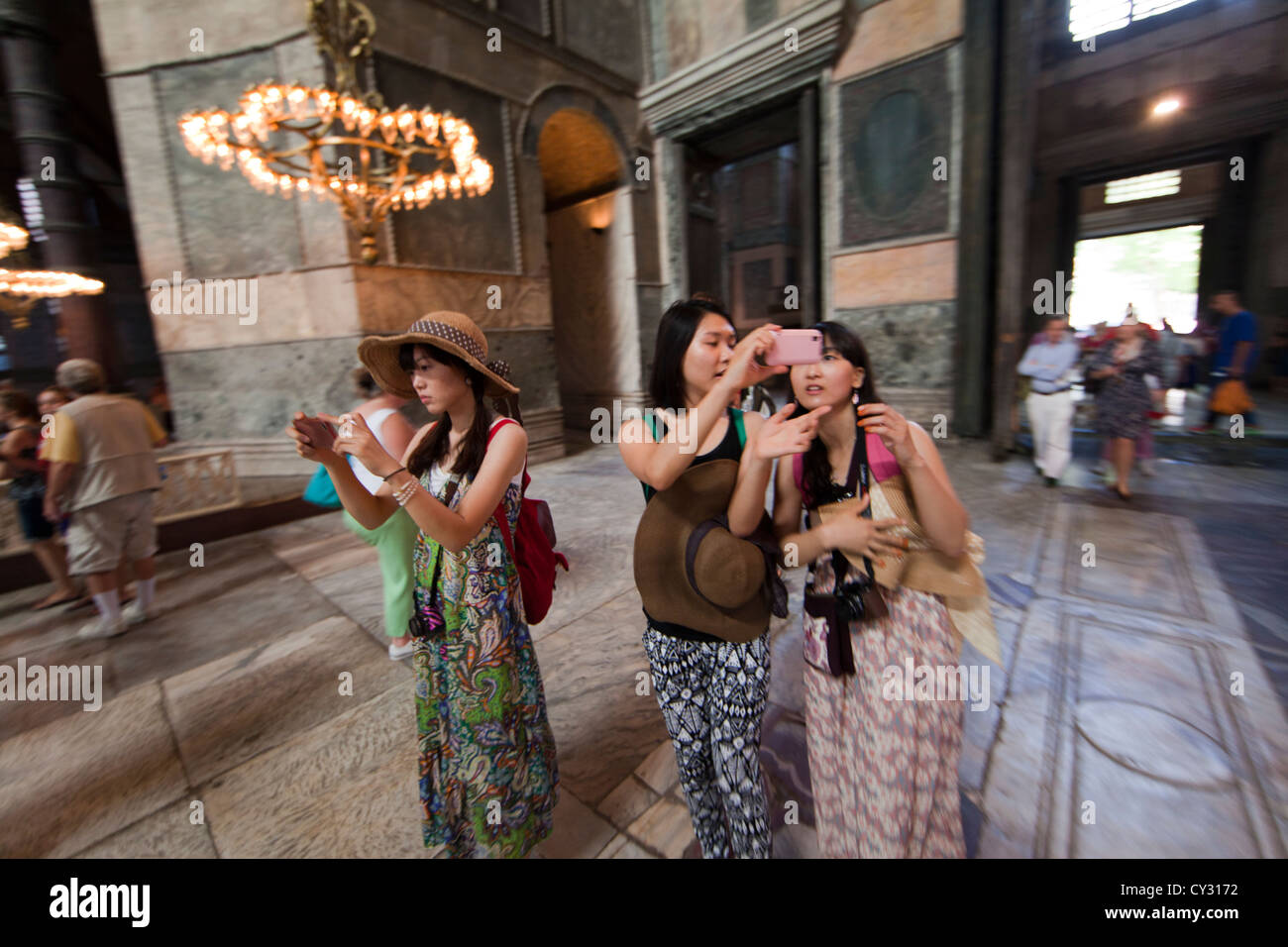 Hagia Sophia (Aya Sophia) in Istanbul Foto Stock