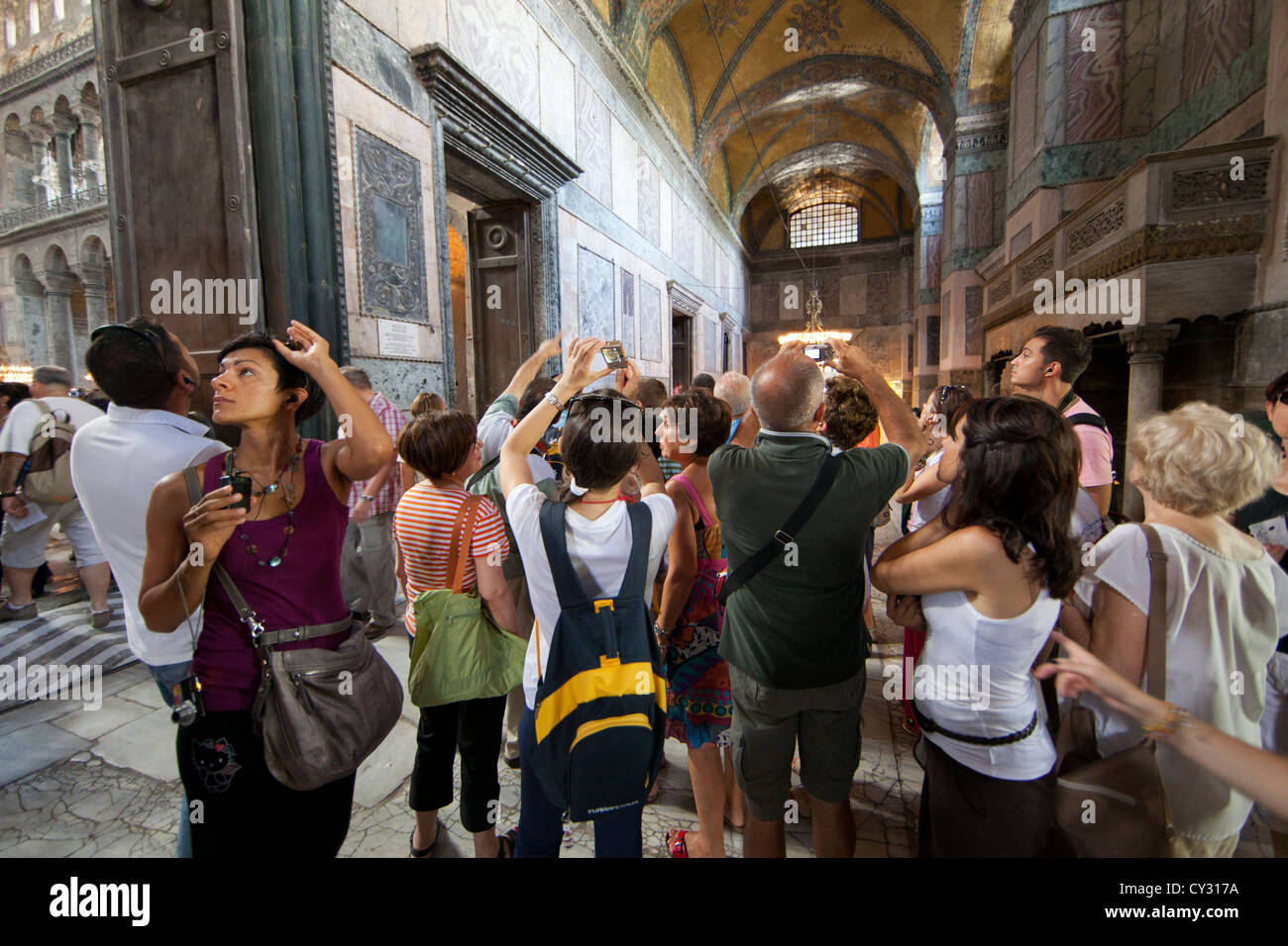Hagia Sophia (Aya Sophia) in Istanbul Foto Stock