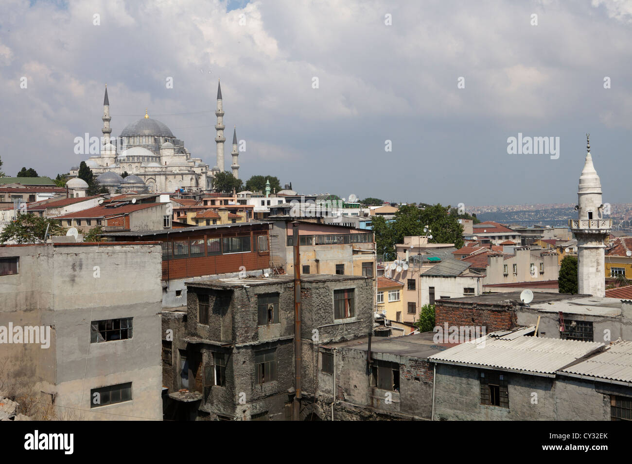 Nuruosmaniye (barocco) moschea di Istanbul Foto Stock