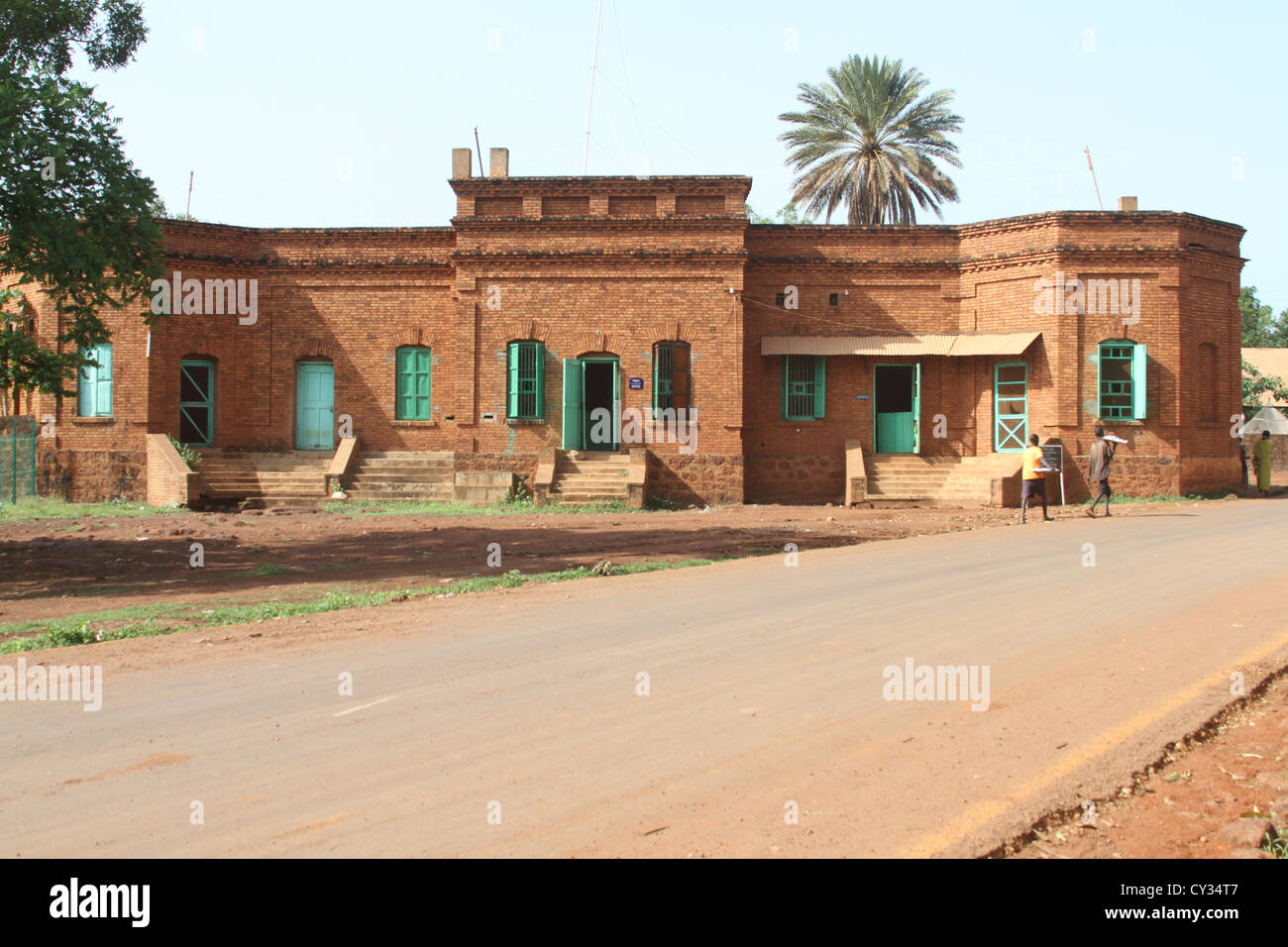 Ufficio postale di Wau, sud Sudan Foto Stock
