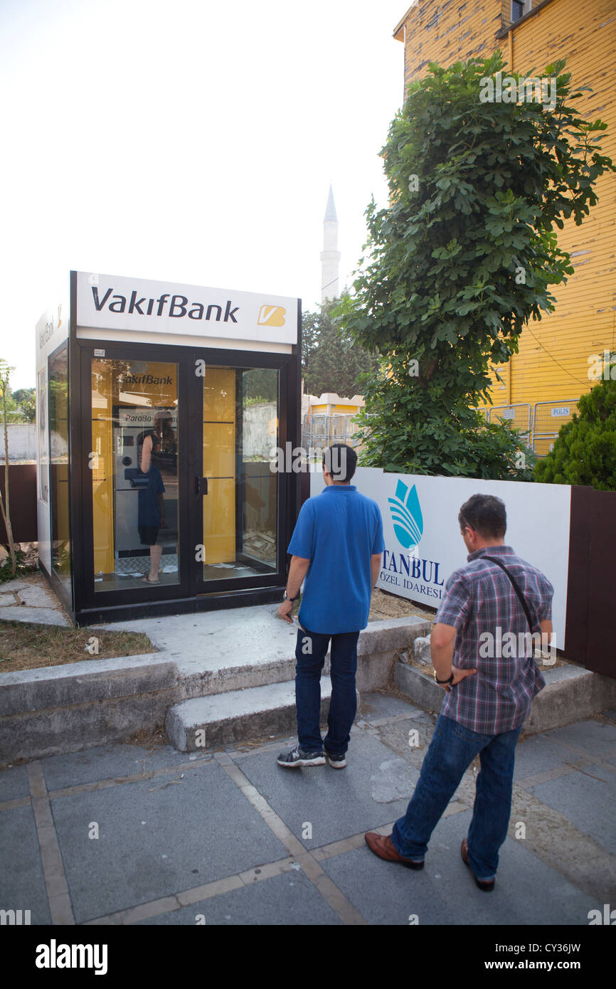 ATM, istanbul Foto Stock