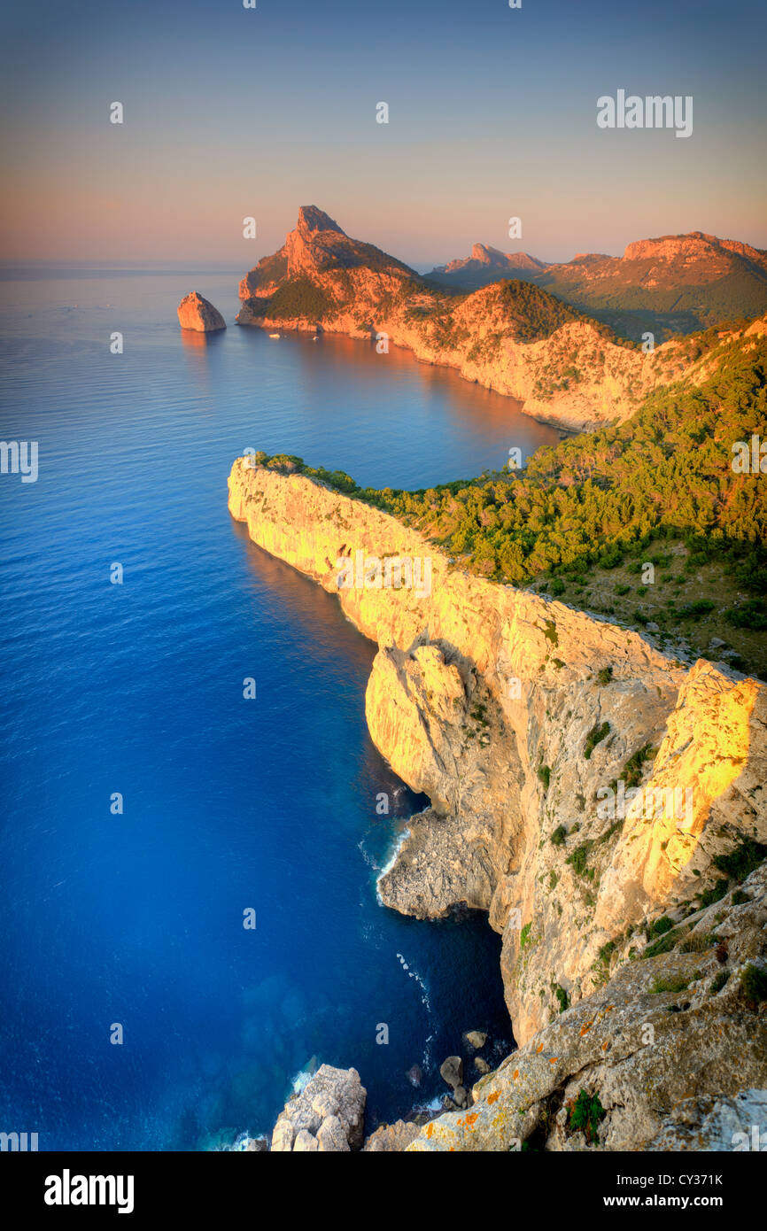 Isole Baleari Spagna, Mallorca, Cap de Formentor Foto Stock