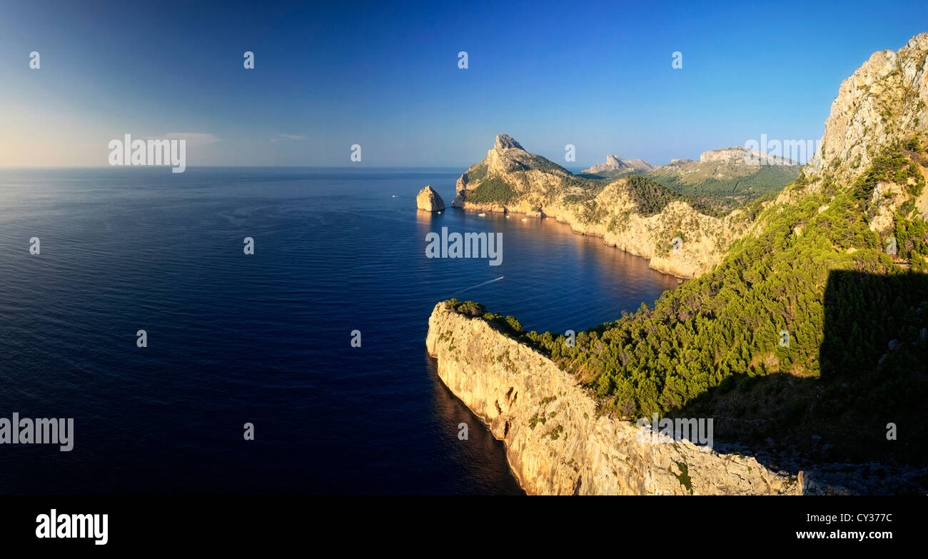 Isole Baleari Spagna, Mallorca, Cap de Formentor Foto Stock