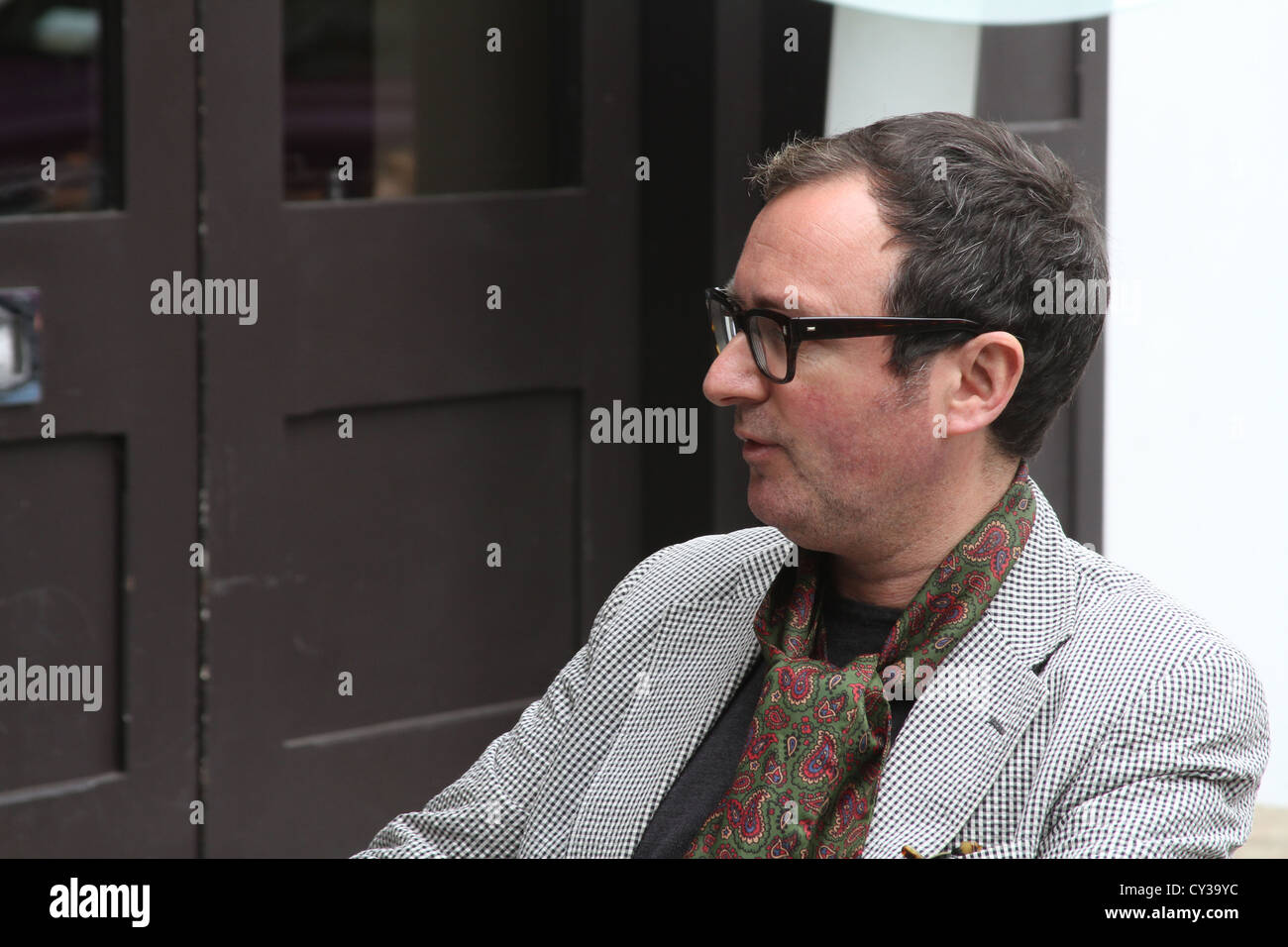 Paul Gorman, scrittore, commentatore culturale e curatore Foto Stock