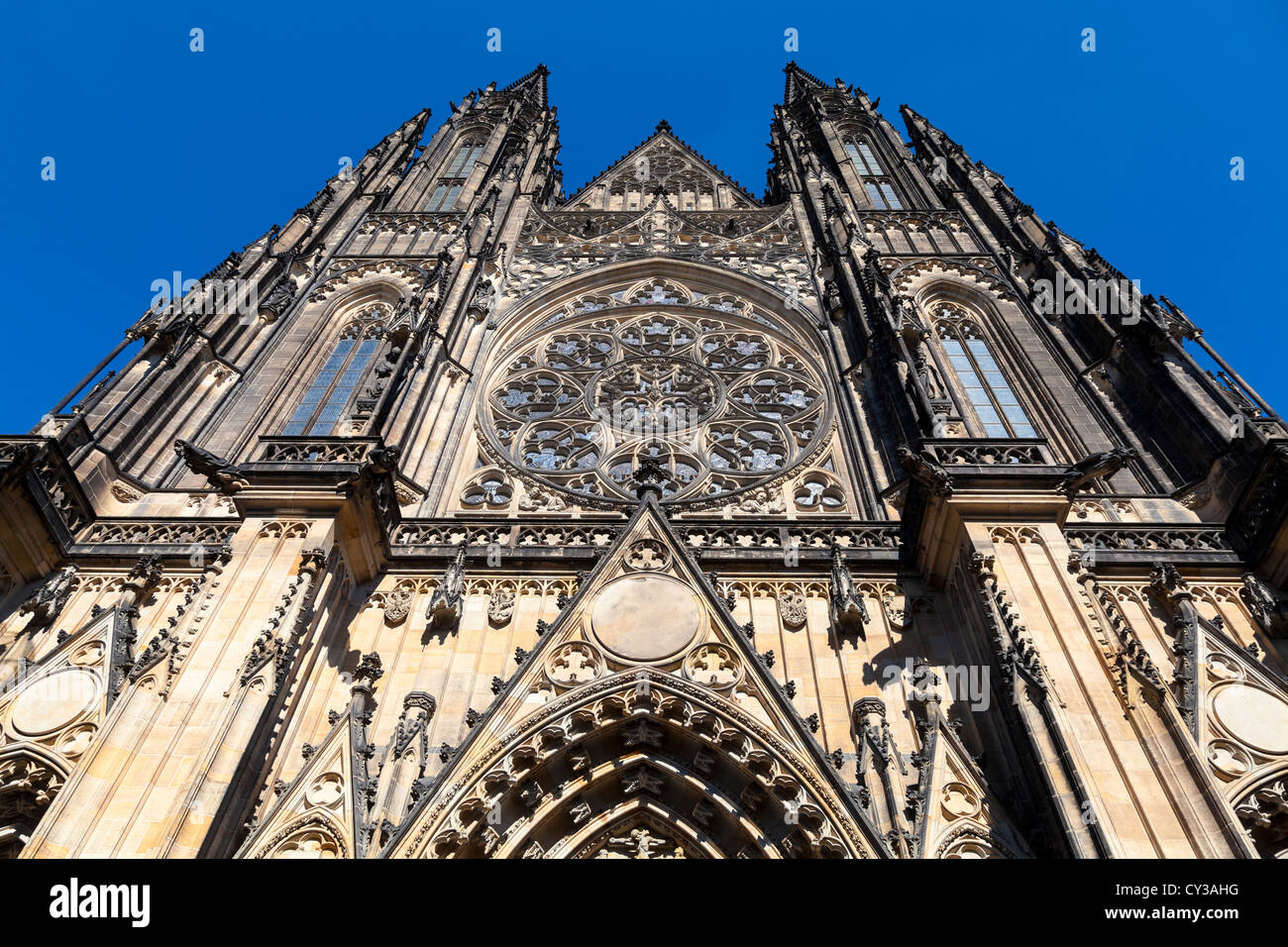 San Vito " Cattedrale di Praga, Repubblica Ceca Foto Stock