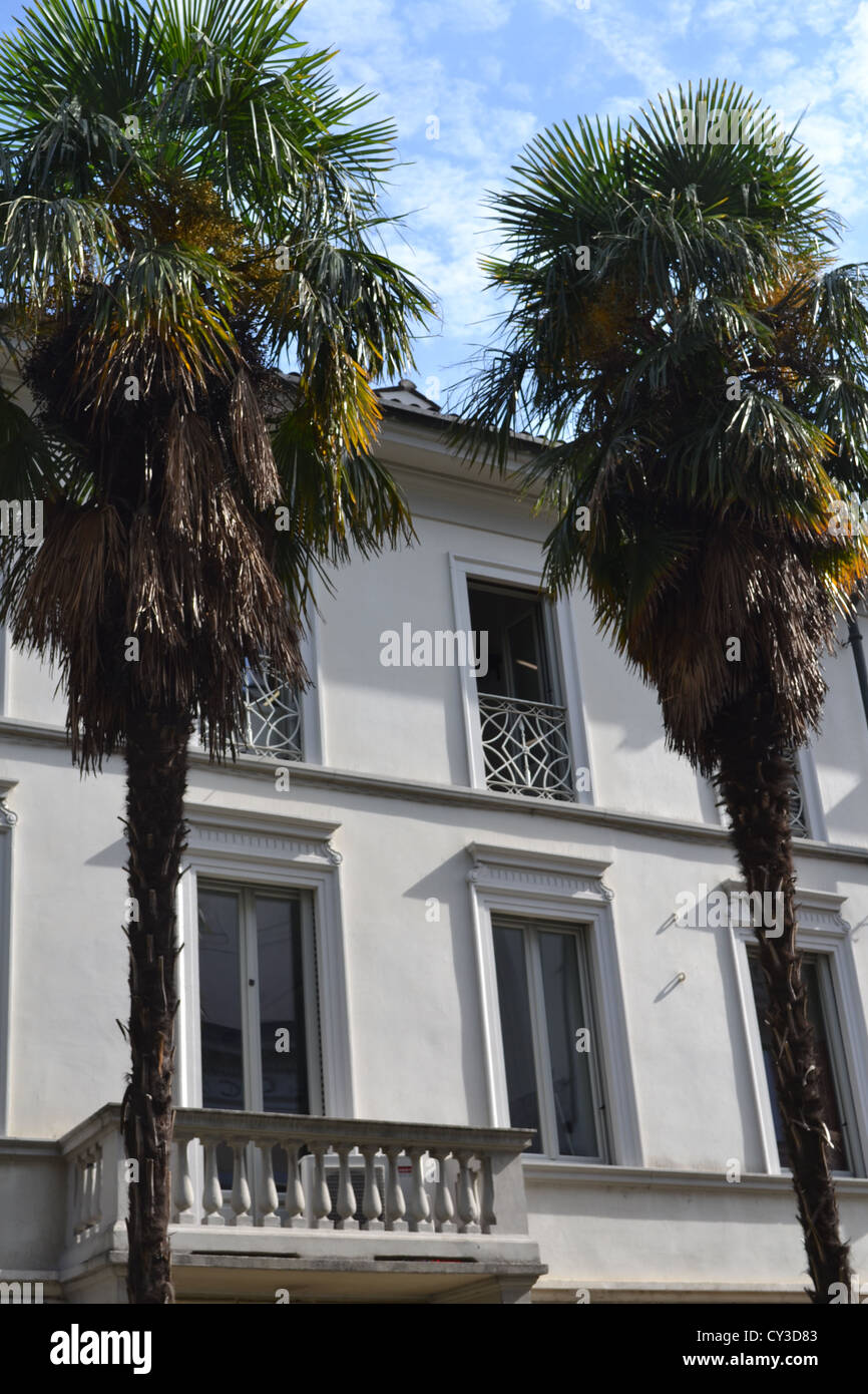 Casa, Monza centro città, Lombardia, Nord Italia, l'Europa. Foto Stock