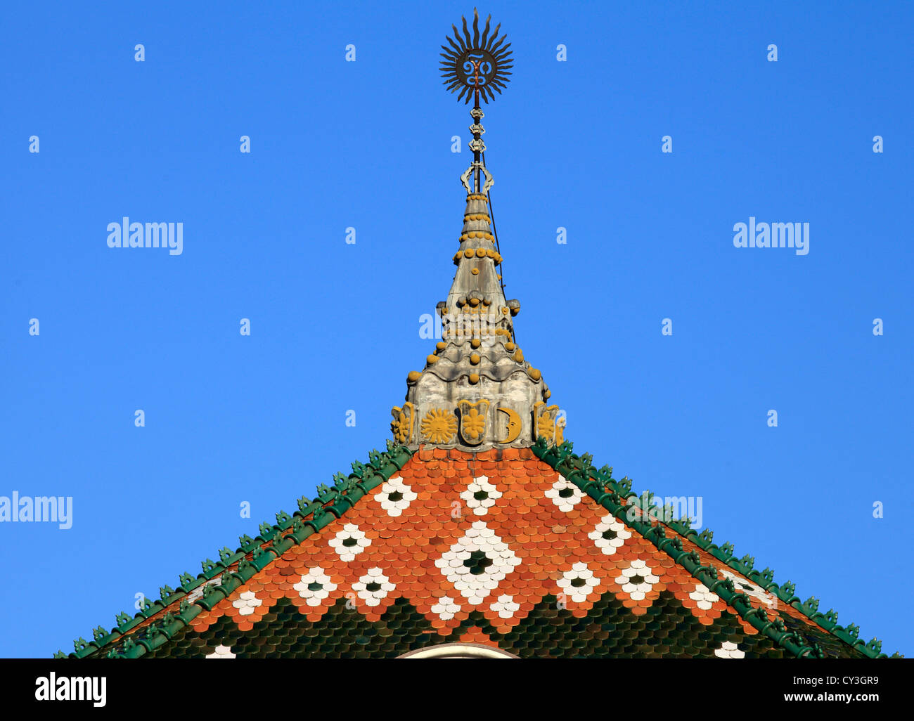 La Romania, Targu Mures, County Council edificio, Foto Stock