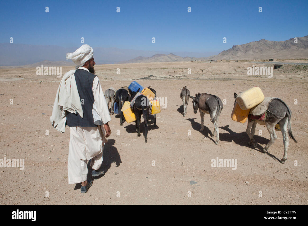 Nuova Città di Kabul è un un piano ambizioso per espandere la città corrente. Foto Stock