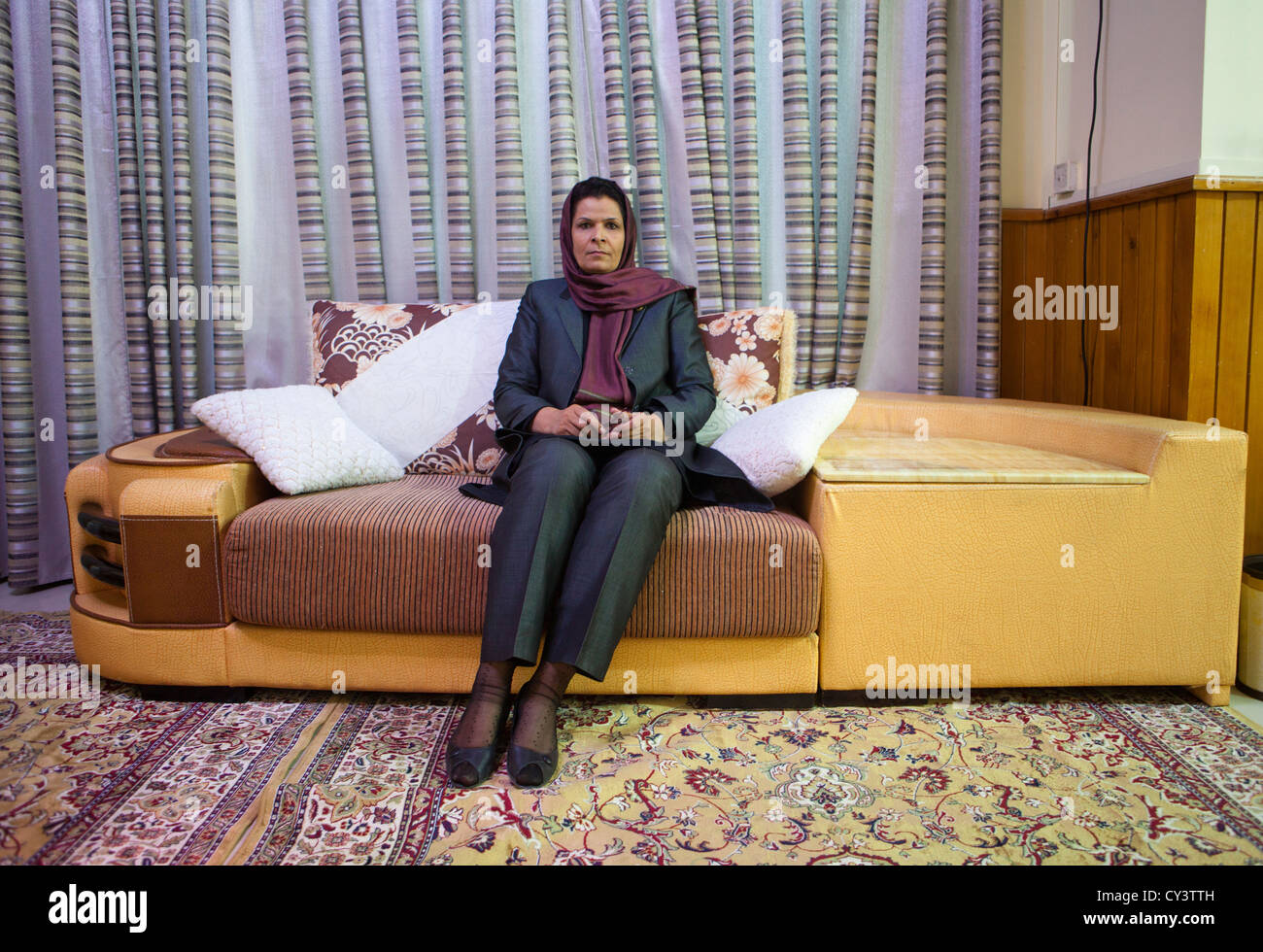 Najia Barakhel afgano, membro del parlamento. Foto Stock