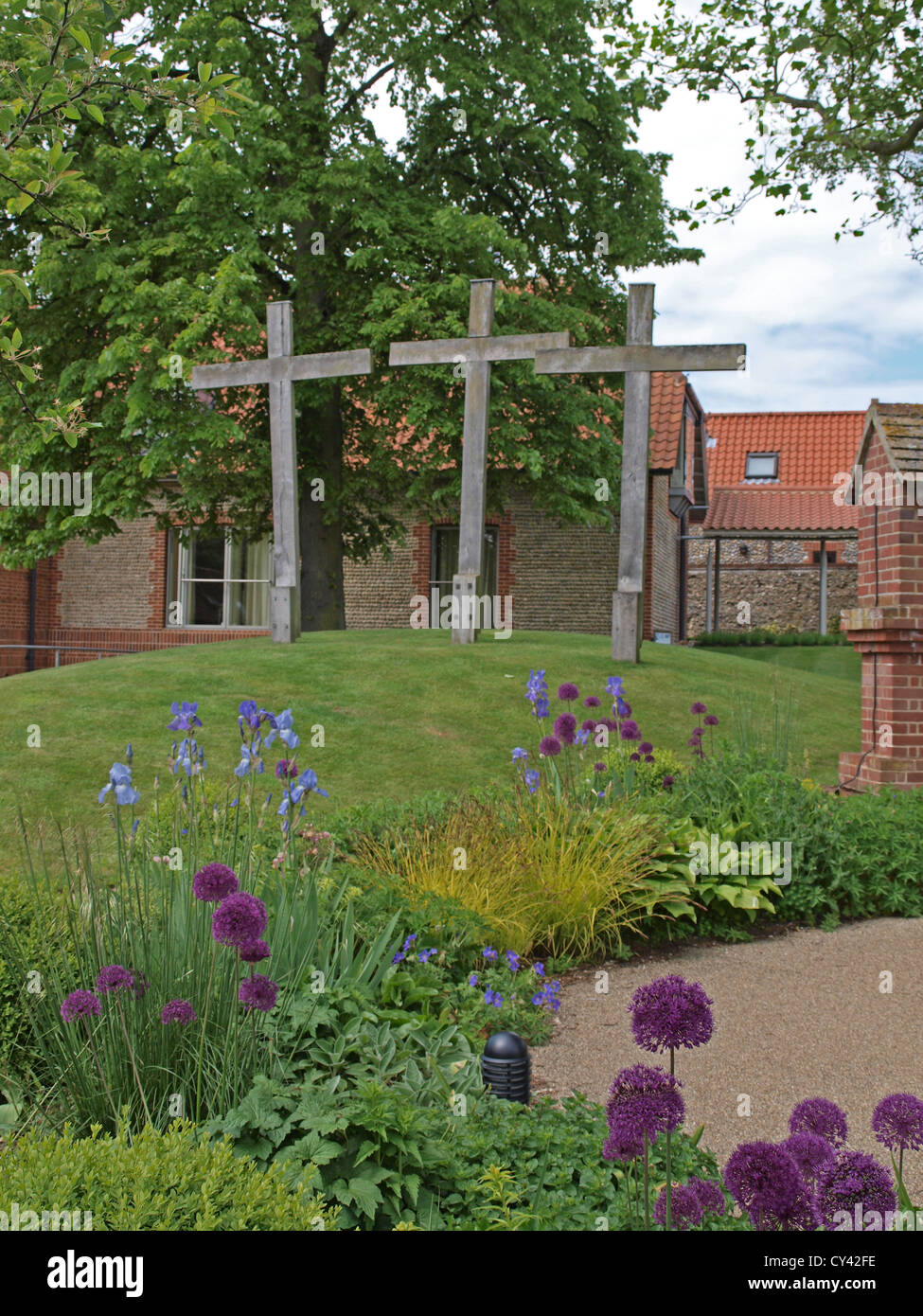 Uno o molti Cattolici Romani santuari a Little Walsingham North Norfolk Norfolk East Anglia England Foto Stock