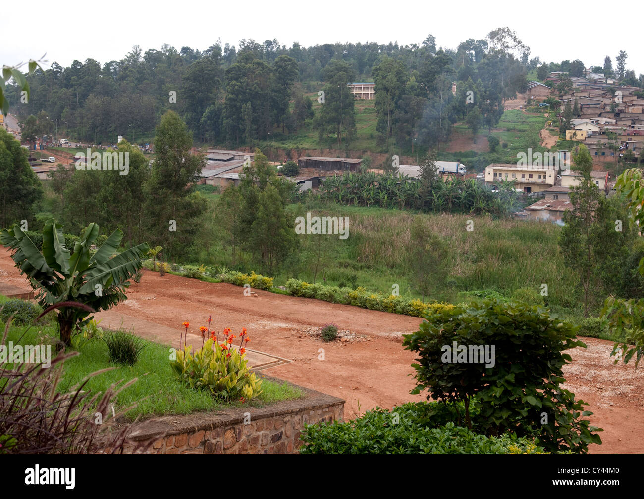 Gisozi Genocide Memorial Site a Kigali - Rwanda Foto Stock