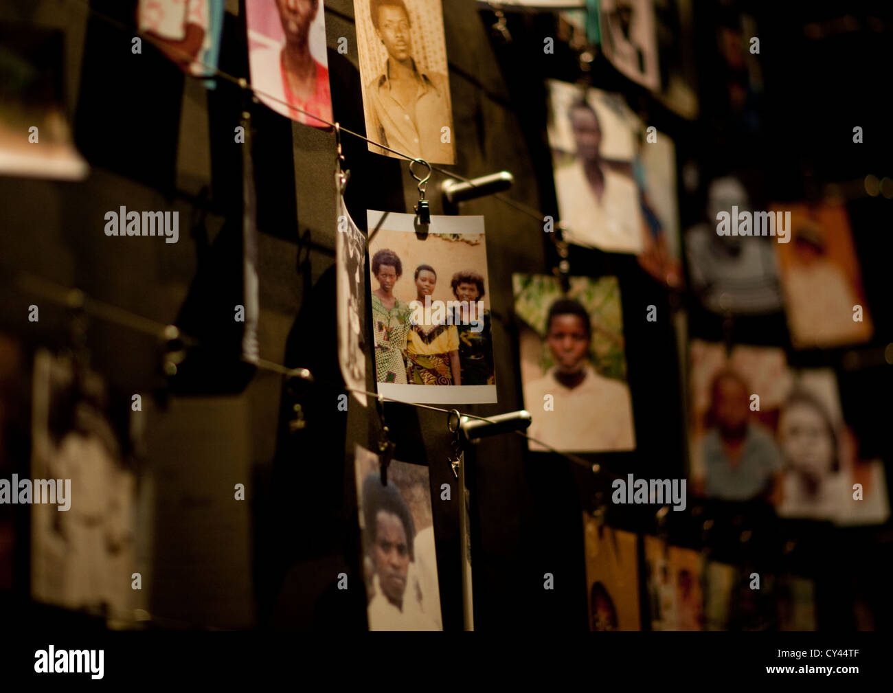 Gisozi Genocide Memorial Site a Kigali - Rwanda Foto Stock