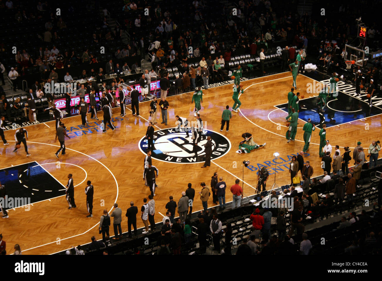 Barclays Center di Brooklyn. Foto Stock