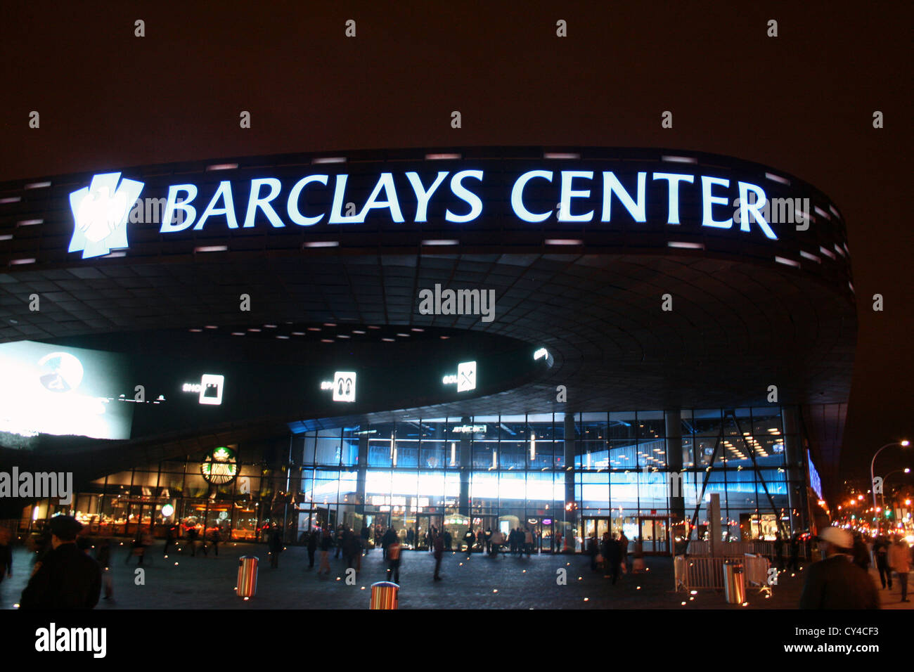 Barclays Center di Brooklyn. Foto Stock