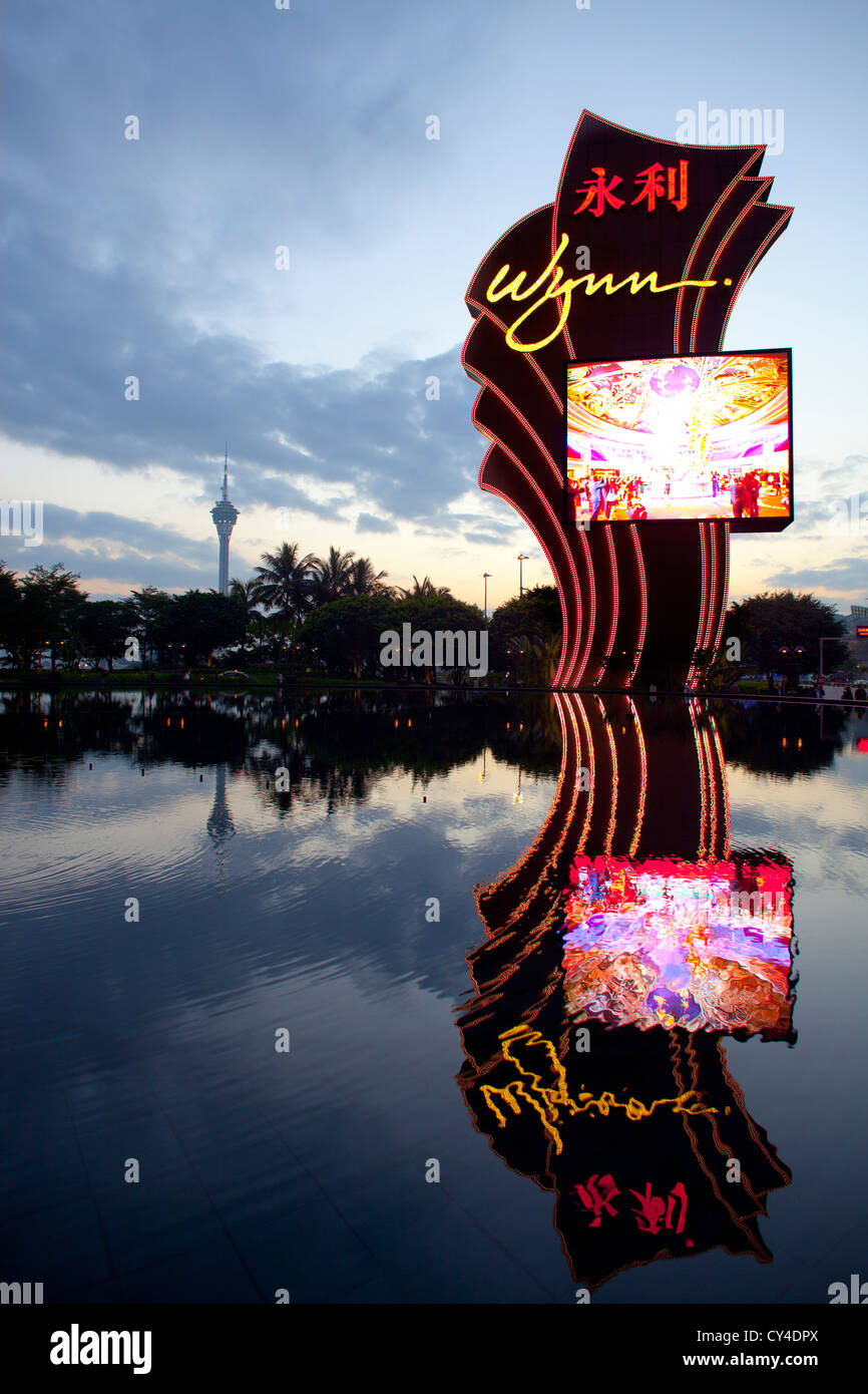 Wynn hotel e casinò di Macau, Cina Foto Stock