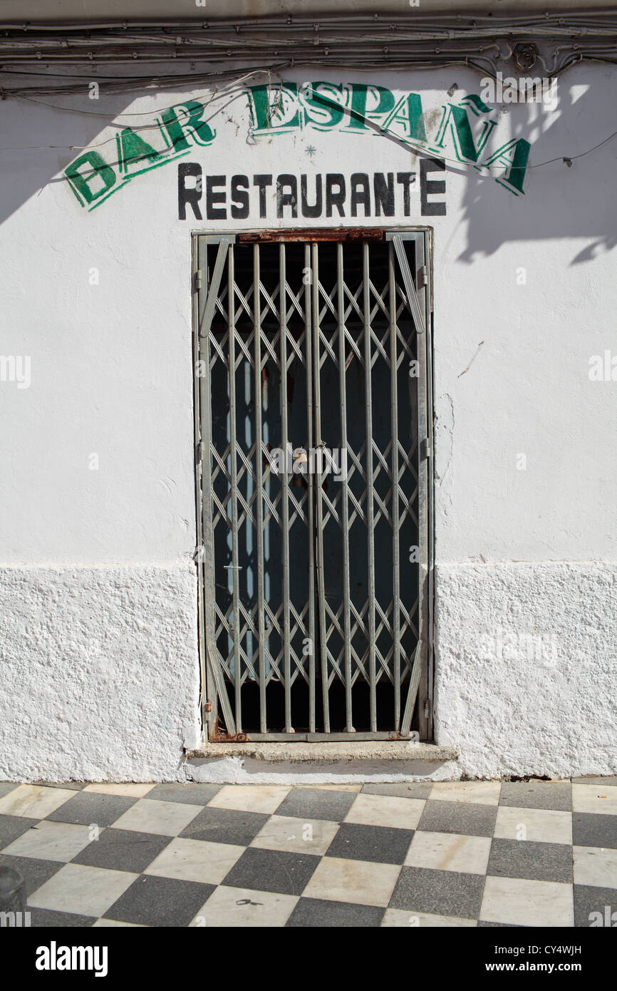 Bar España a San Roque, Andalusia, Spagna Foto Stock