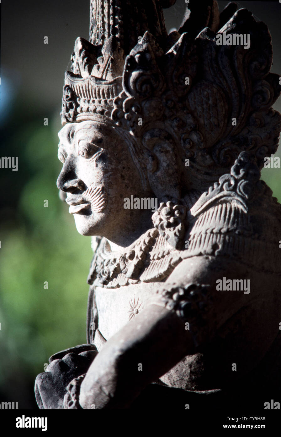 Statua del tempio a BATUBULAN,Bali, Indonesia Foto Stock