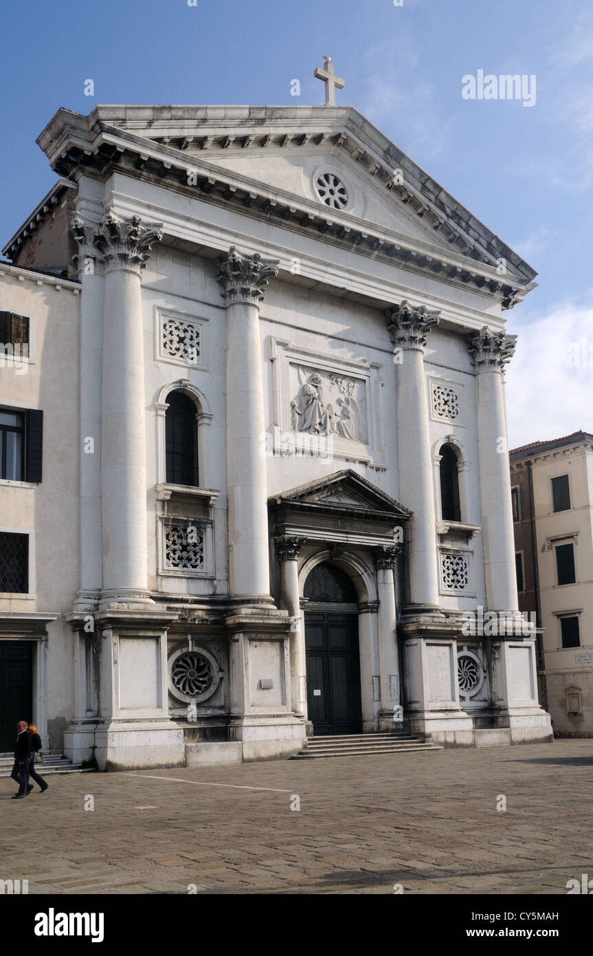 La Chiesa di Santa Maria della Visitazione, altrimenti noto come Santa Maria della Pietà, a Venezia, Veneto, Italia Foto Stock