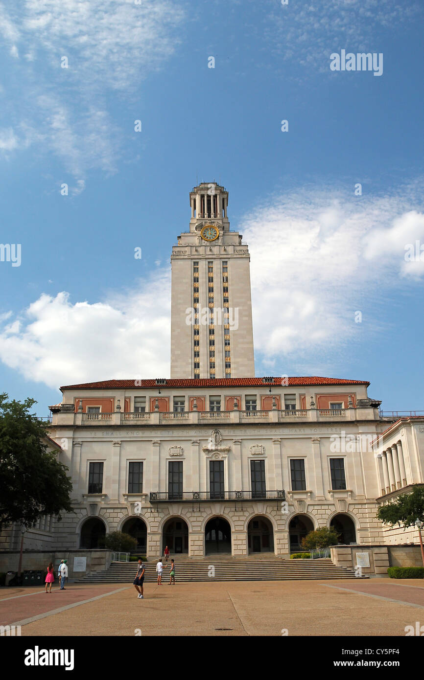 L'edificio principale, la University of Texas di Austin Foto Stock