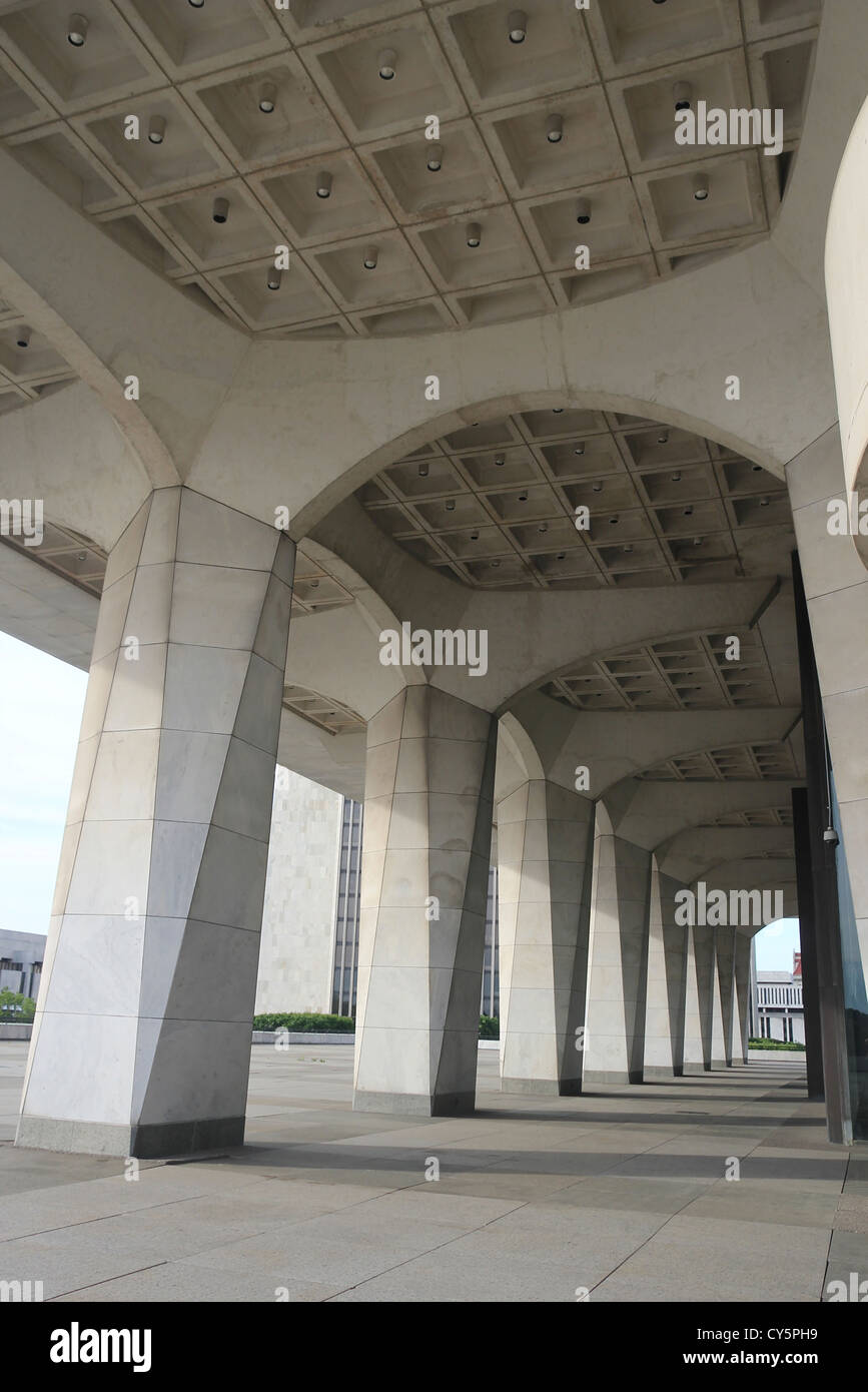 Dettaglio della formazione culturale centro (New York State Library and Museum.) Albany, New York Foto Stock