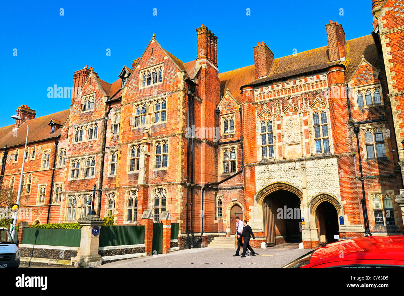 Brighton College, Kemptown, Brighton East Sussex, Regno Unito Foto Stock