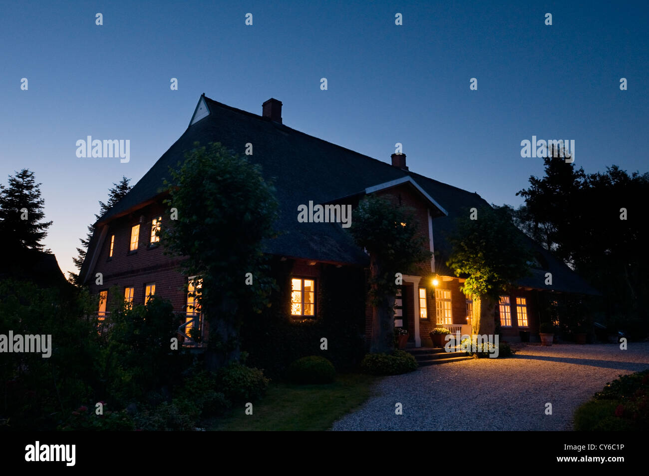 Tedesco restauro casa colonica risalente al 1820 Foto Stock