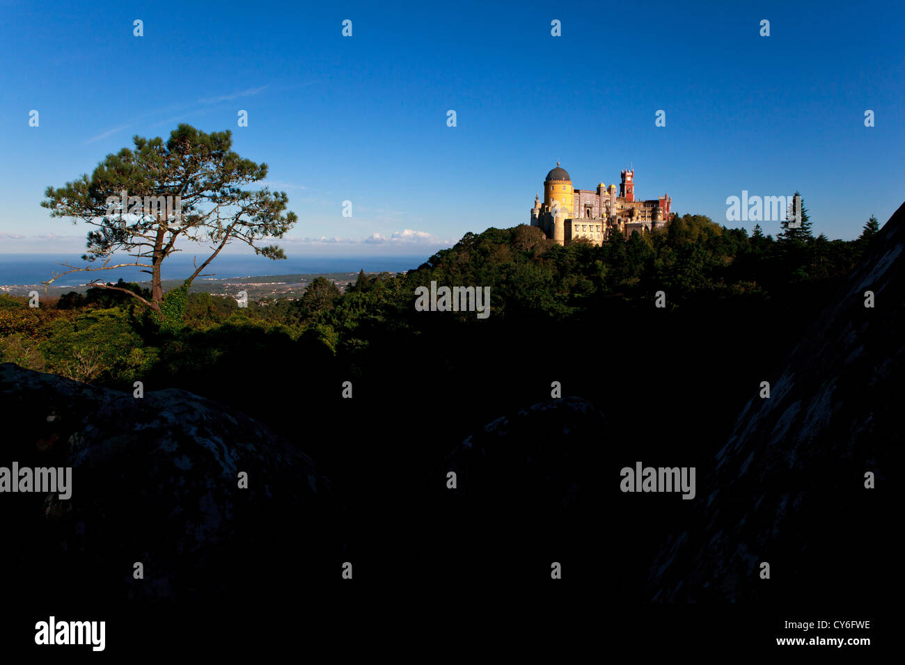 Palacio da Pena Sintra, pena palace, Portogallo Foto Stock