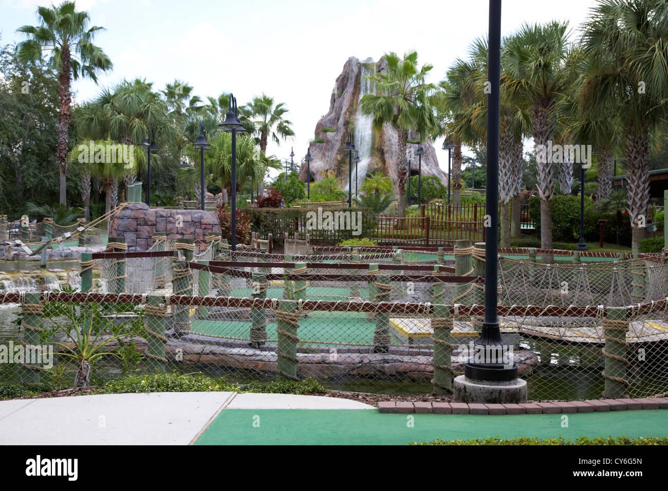 Crazy golf orlando florida usa Foto Stock