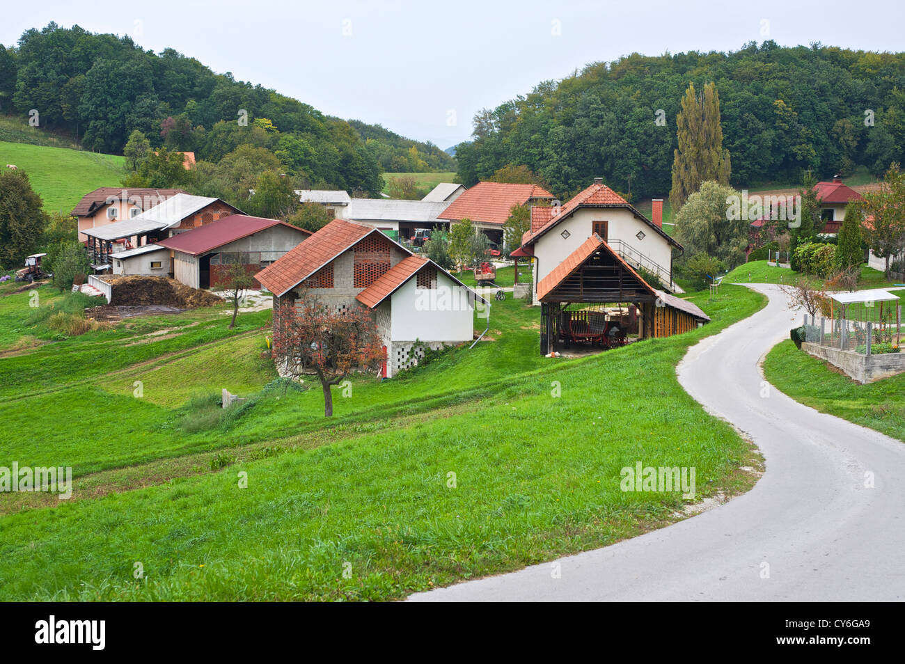 Campagna slovena Foto Stock