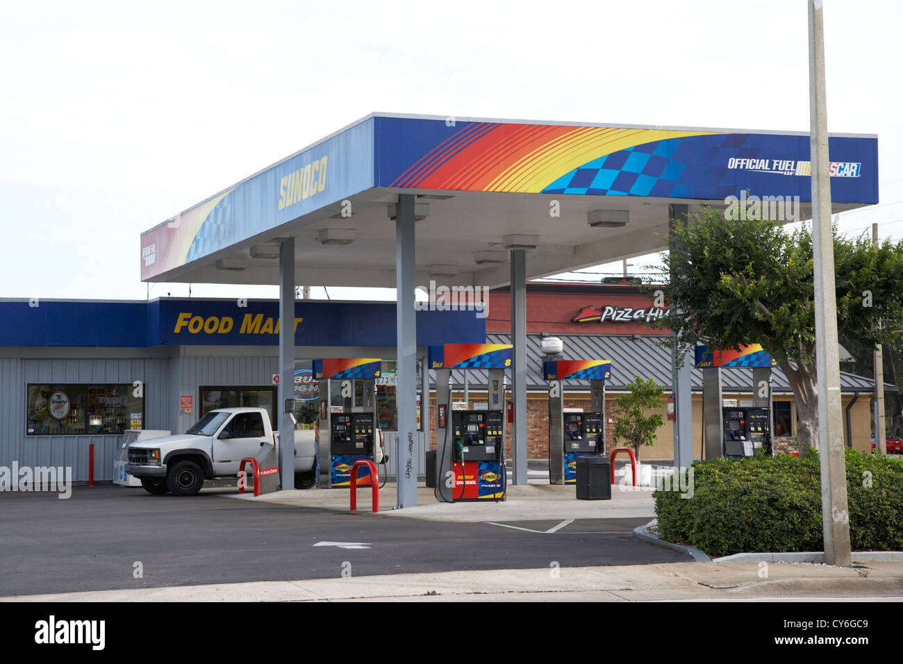 Sunoco gas station florida usa Foto Stock