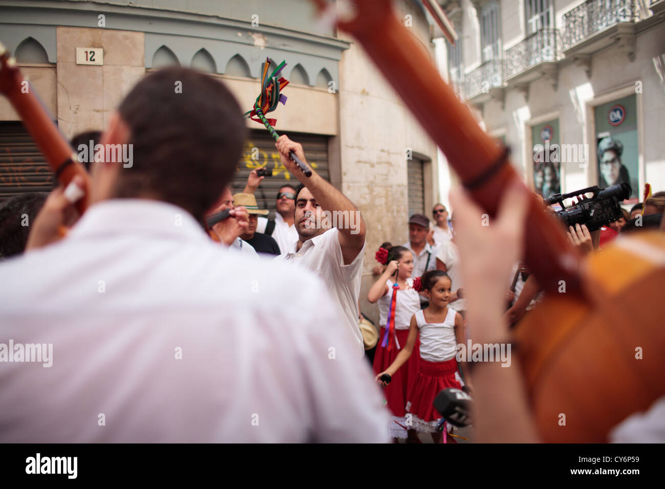 Feria de Malaga, España Fiera di Malaga, Spagna Foto Stock