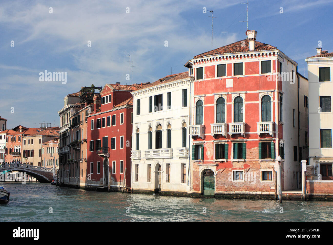 Canale di Cannaregio Foto Stock