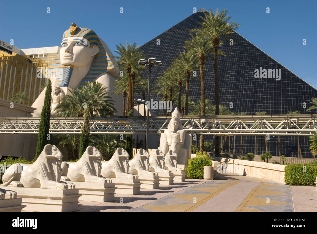 Luxor Hotel and Casino Las Vegas Nevada USA Foto Stock