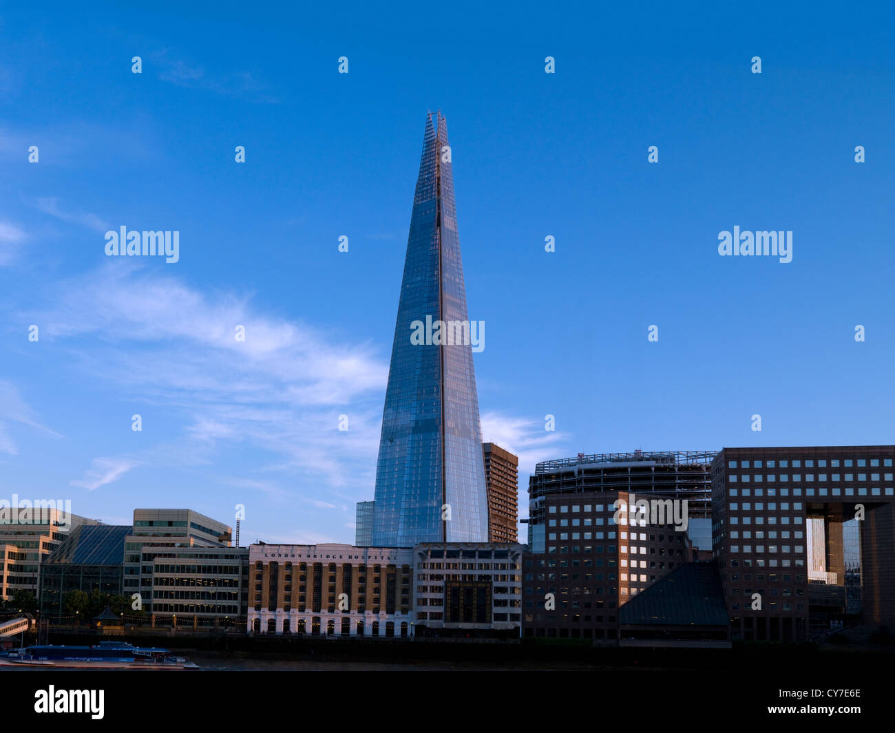 La Shard edificio più alto in Europa, London Inghilterra England Foto Stock