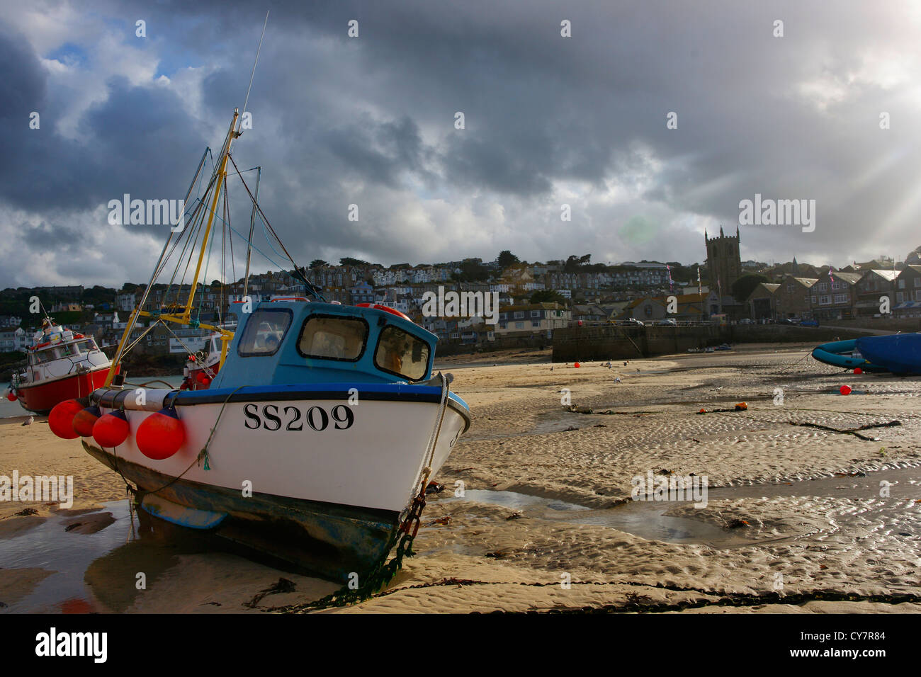 St Ives, Cornwall, Regno Unito, un posto molto speciale, amata da artisti provenienti da tutto il mondo. Foto Stock