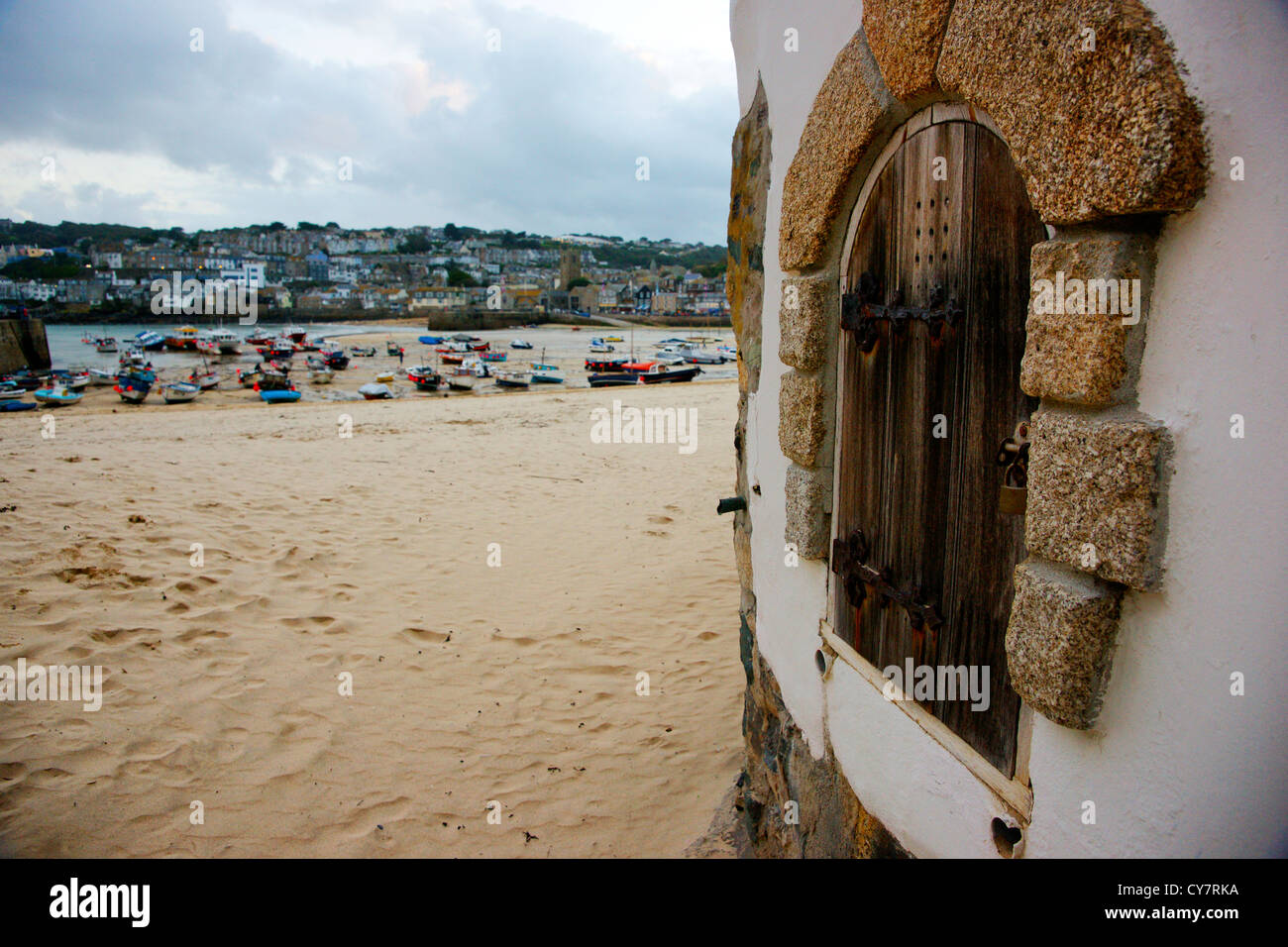 St Ives, Cornwall, Regno Unito, un posto molto speciale, amata da artisti provenienti da tutto il mondo. Foto Stock