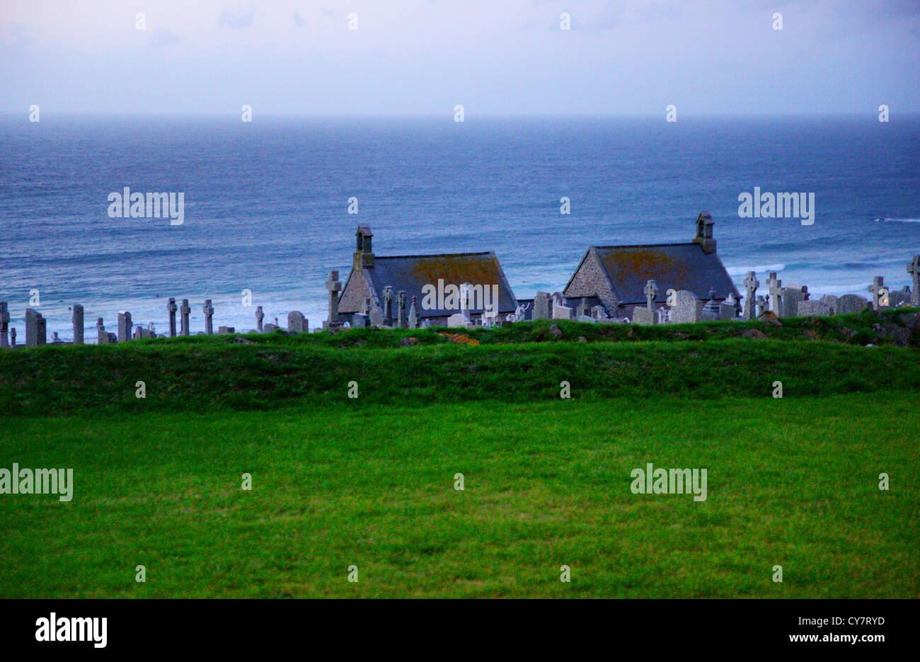 St Ives, Cornwall, fantastica luce, la storica e bella città Foto Stock