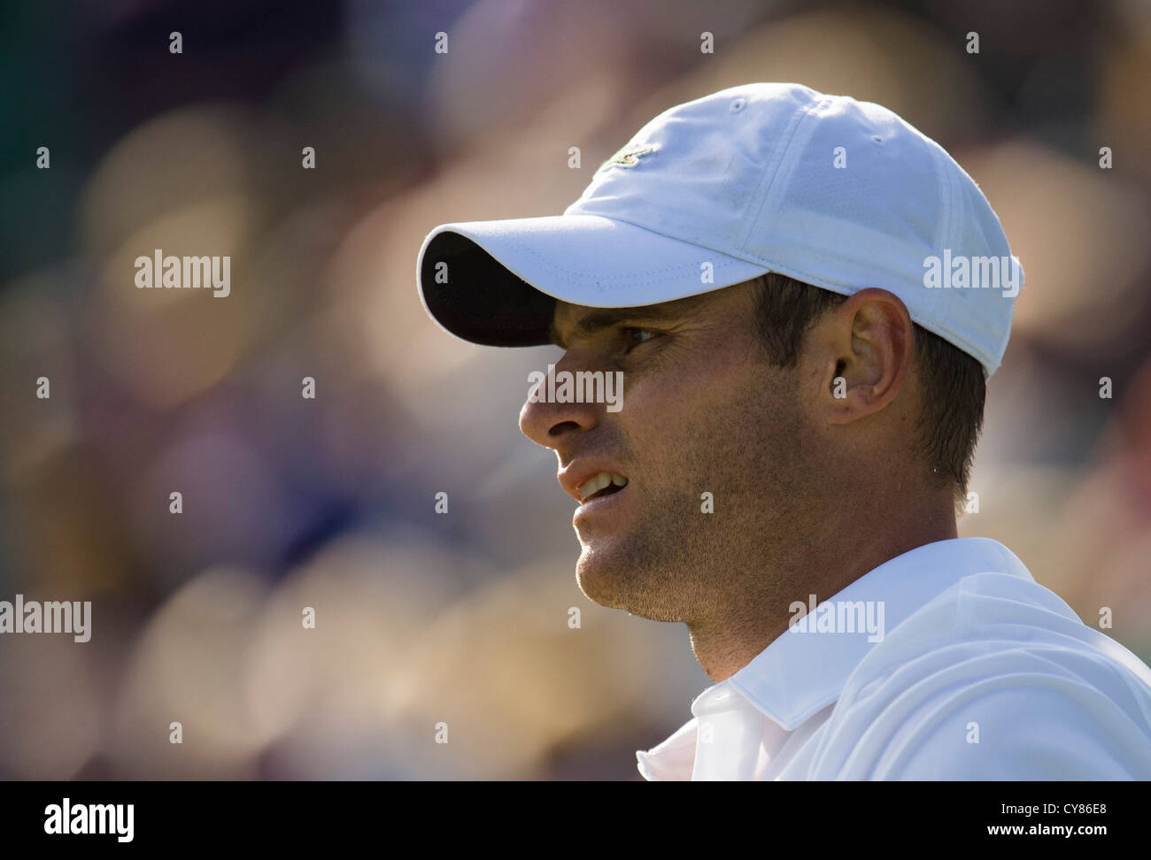 Venerdì, 22 giugno 2012, Devonshire Park, Eastbourne, East Sussex. AEGON International 2012. Andy Roddick DI STATI UNITI D'AMERICA. Foto Stock