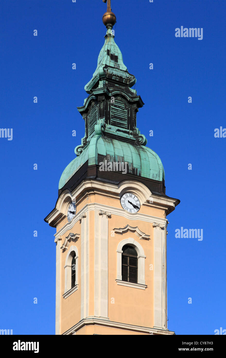 Ungheria, Szeged, Chiesa ortodossa serba, Foto Stock