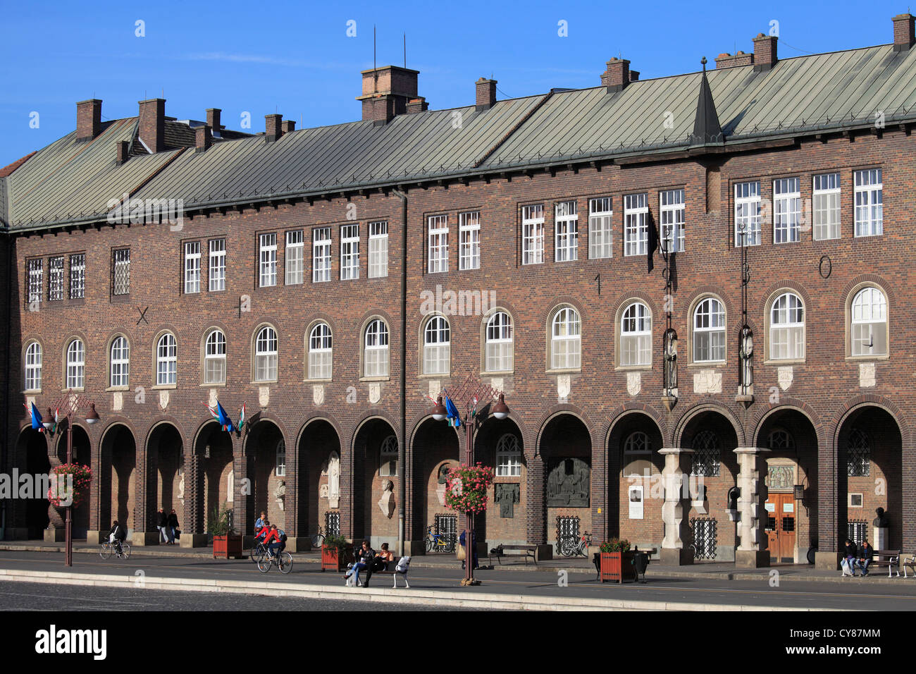 Ungheria, Szeged, Dóm Square, università, Foto Stock