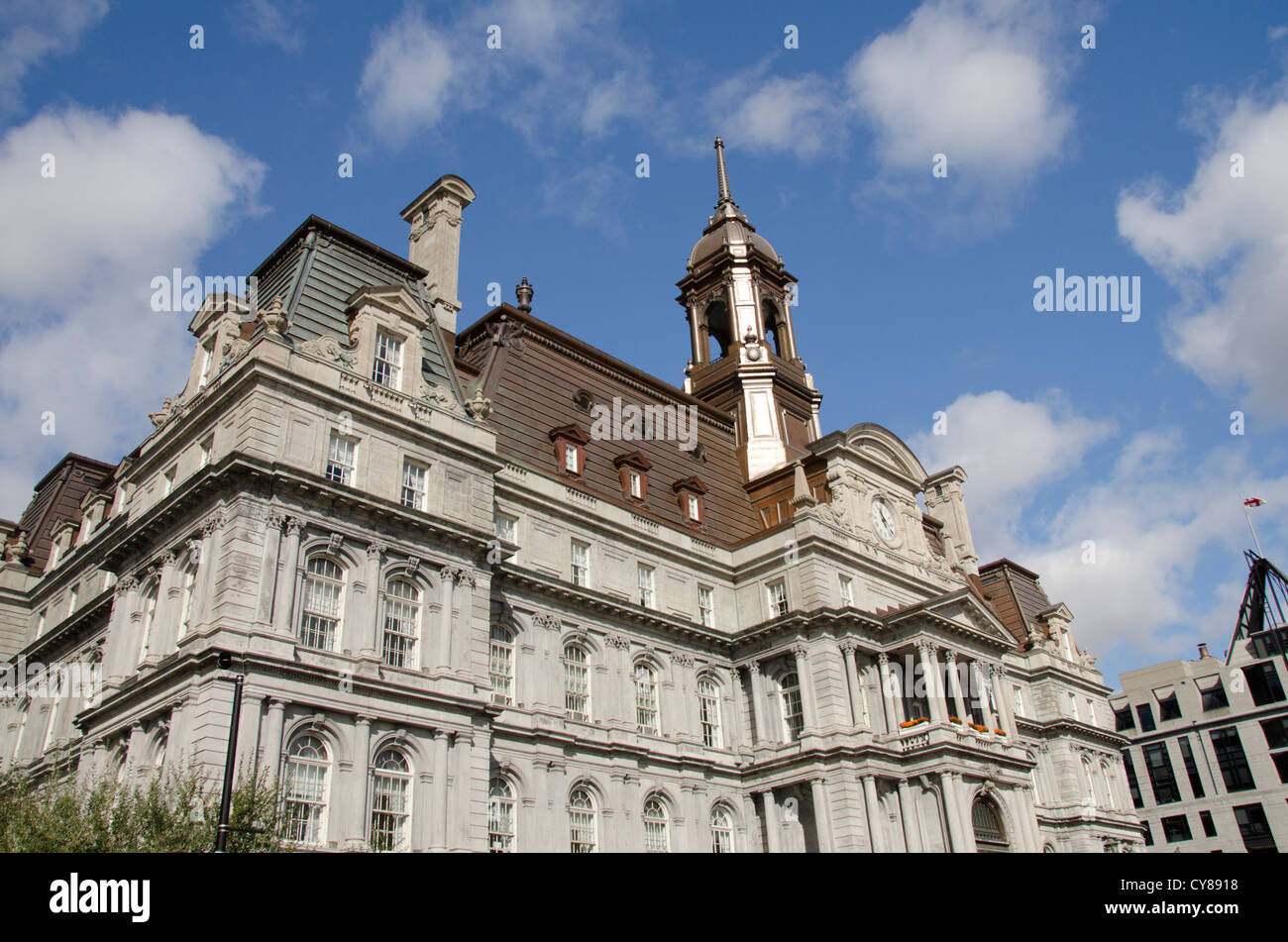 Canada Quebec, Montreal. Jacques-Cartier storica Piazza Municipio. Foto Stock