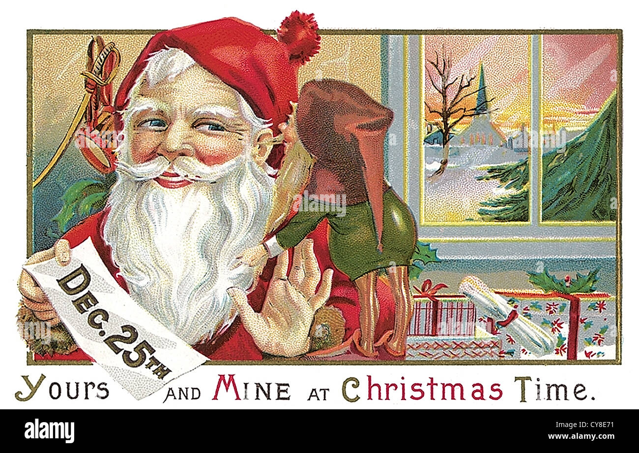 Babbo Natale Foto Stock